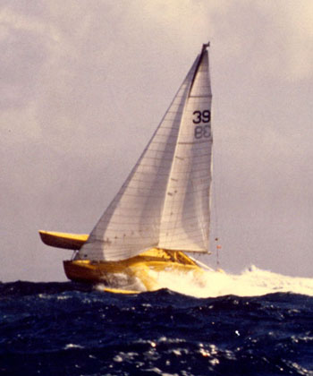 Olympus Photo raced and won the first Route du Rhum